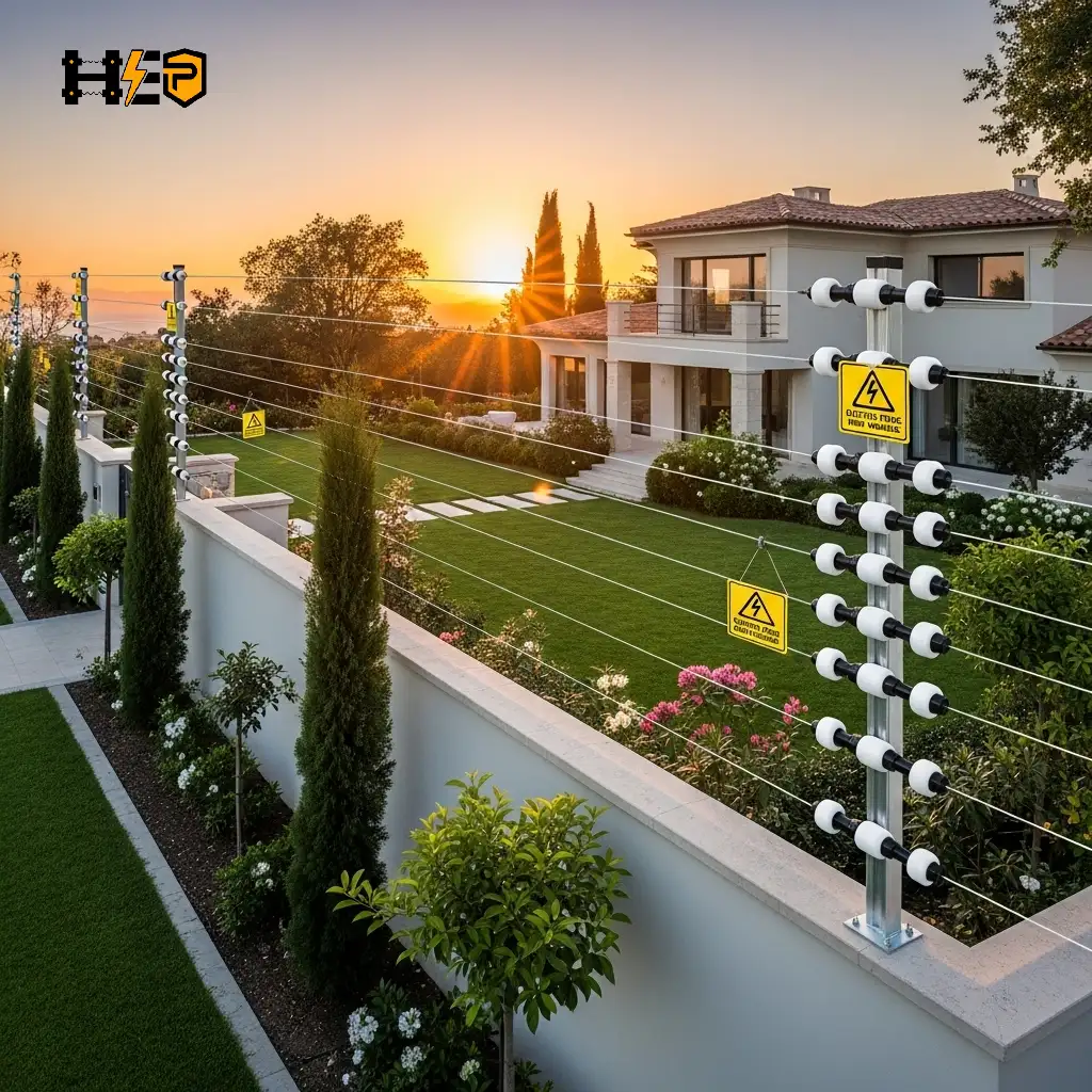 فنس الکتریکی ویلا