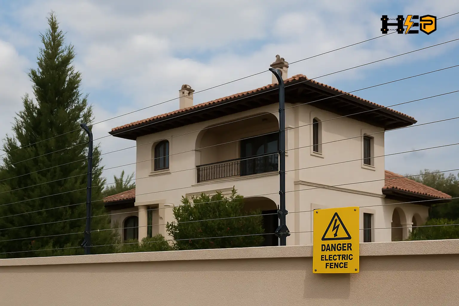 فنس الکتریکی باغ و ویلا